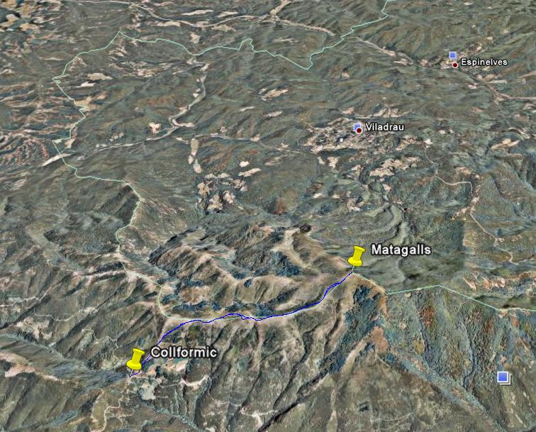 collformic-matagalls-google-maps Track Collformic-Matagalls